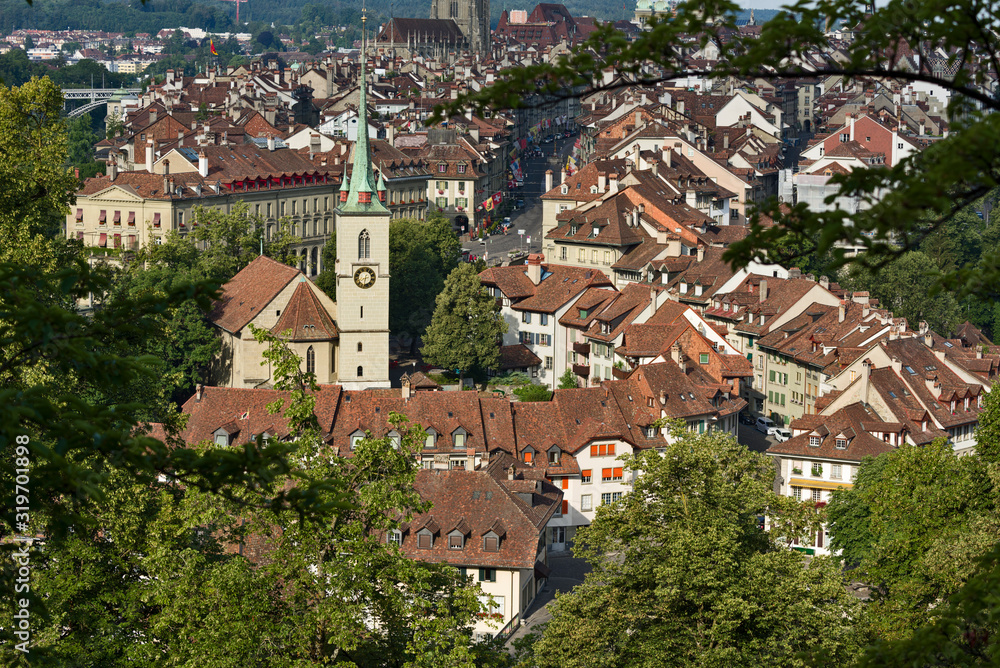 The Reformed Nydeggkirche  is located on the eastern edge of the Old City of Bern, Switzerland