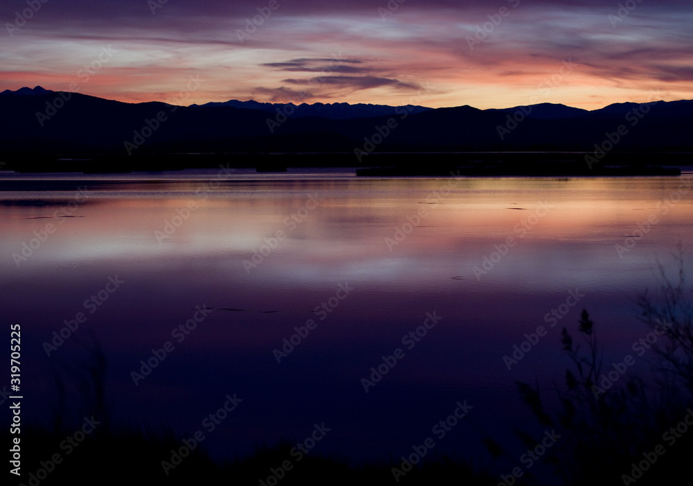 Coucher de soleil en Occitanie