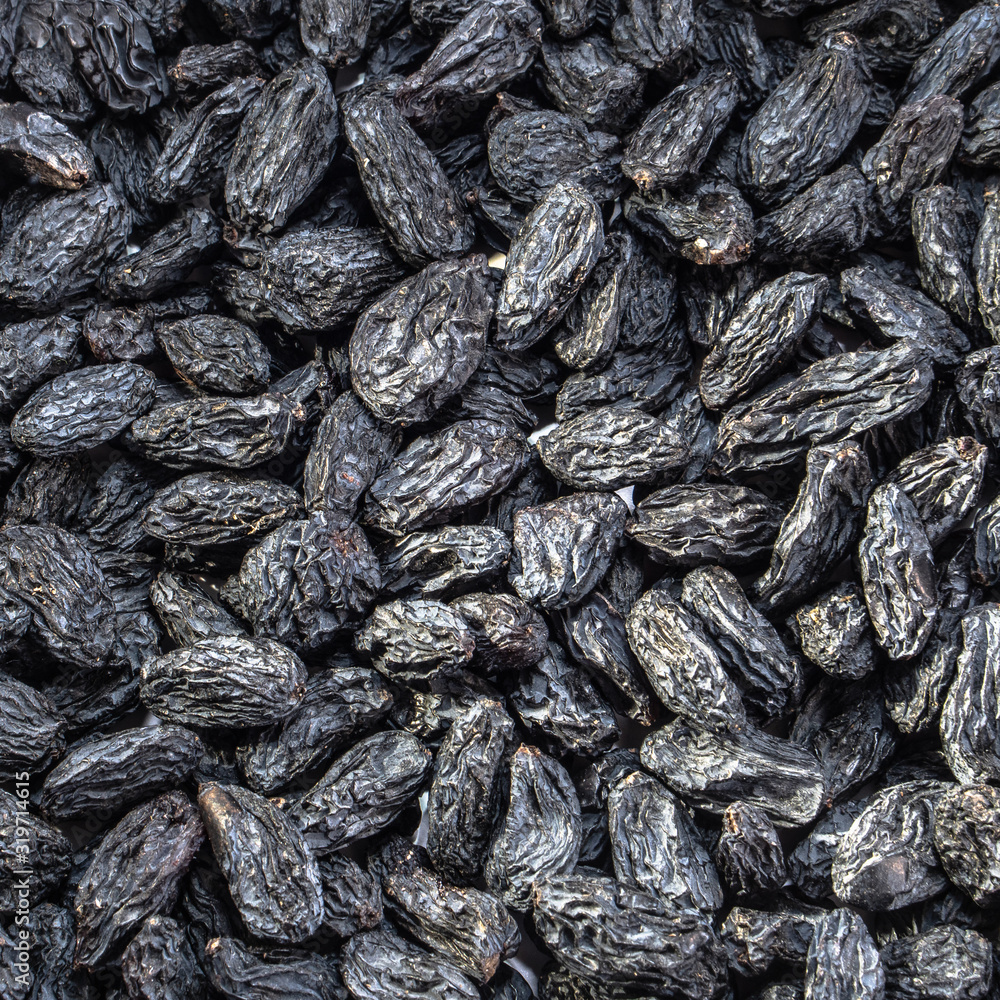 Dark raisins on a white isolated background. Food brown-blue grapes delicious for your design for the site. kitchen theme Dark raisins on a white isolated background. Food brown-blue grapes delicious for your design for the site. kitchen theme