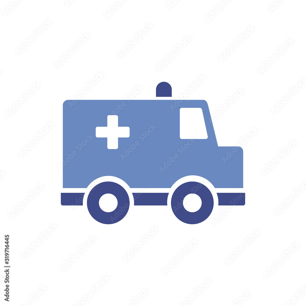 ambulance car vehicle isolated icon ambulance car vehicle isolated icon