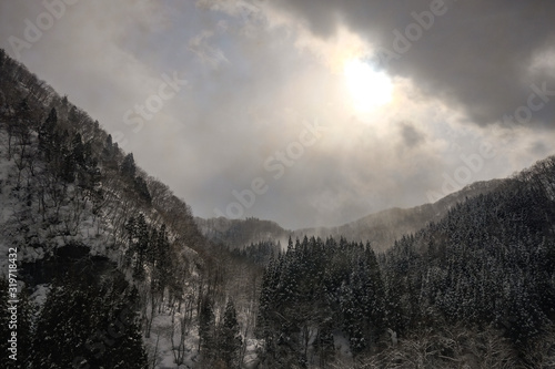 東北地方 秋田内陸線(秋田縦貫鉄道)の風景 © travel