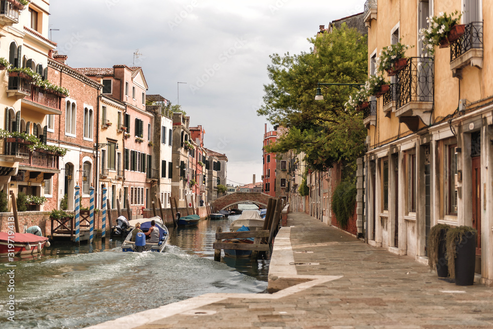 Canal Venice Italy August 2019