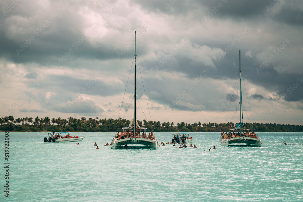 Catamaran trip Saona