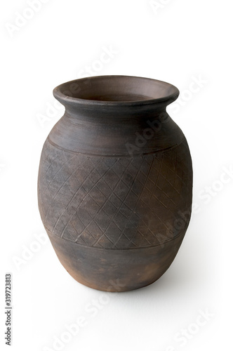 A large roman greyware pot