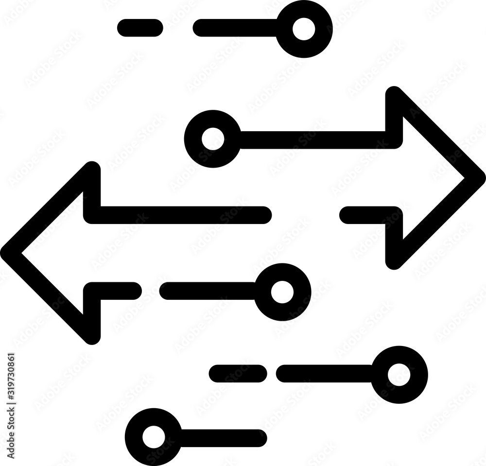 Migration icon, vector Migration icon, vector