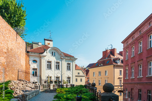 POZNAN, POLAND - September 2, 2019: Street view of Poznan city, Poland