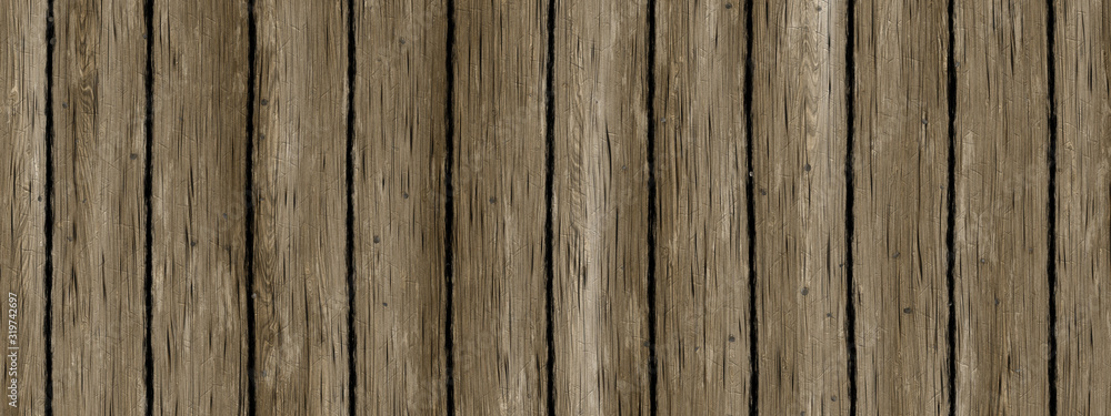 Texture of old wood. Highly realistic illustration.. Texture of old wood. Highly realistic illustration..