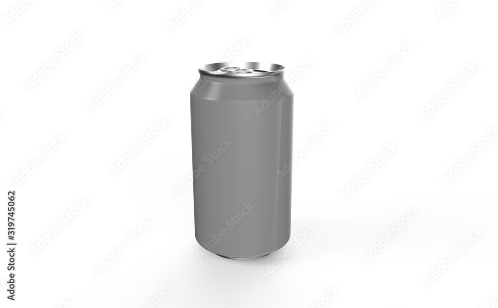 aluminum can isolated on white background aluminum can isolated on white background