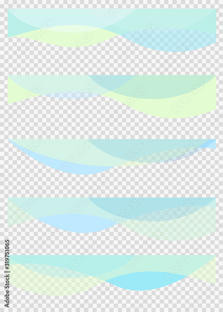 Wavy Curve Element Frame Pack. Decor for Brochure Bbanner Flyer. Wavy Curve Element Frame Pack. Decor for Brochure Bbanner Flyer.