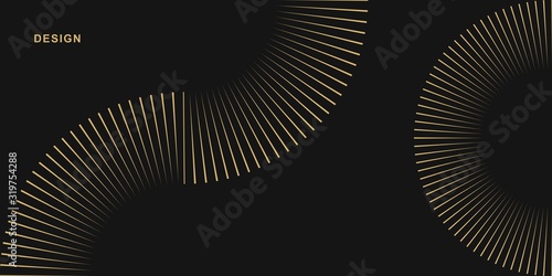 Abstract geometric background. Vector creative design.