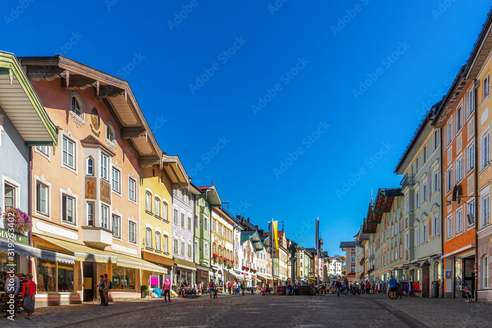 Marktstrasse, Bad Toelz, Deutschland 