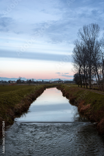 Rural landscape with view o...
