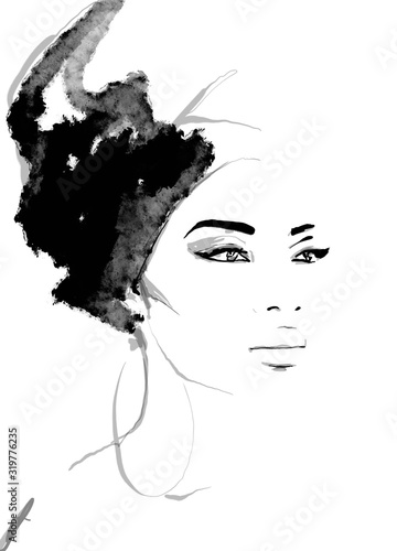 African queen illustration Dhuku