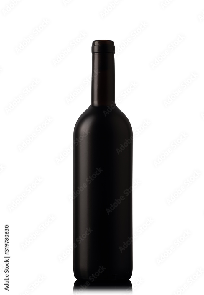 dark bottle with red wine dark bottle with red wine