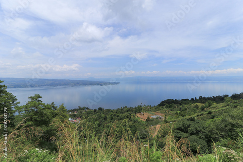 Wallpaper Mural Lake Toba (Lake Toba Panoraman) or Danau Toba in North Sumatra, Indonesia   t Torontodigital.ca