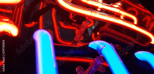 Neon Glass Tube Underbelly © Mark