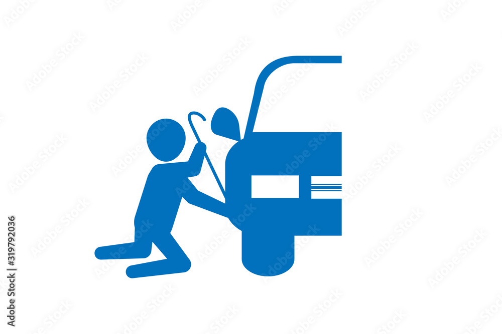 Car Repair Services icon vector Car Repair Services icon vector