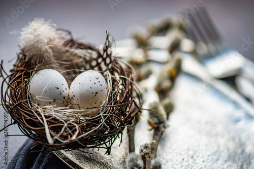 Easter table setting