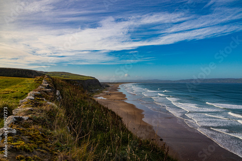 Downhill and Benone beach, Downhill, County Londonderry, Northern Ireland photo