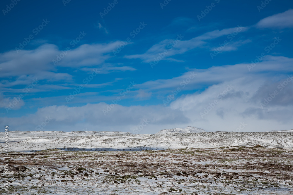 Island im Winter