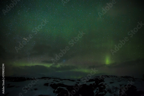 Polarlicht über Island - Aurora borealis
