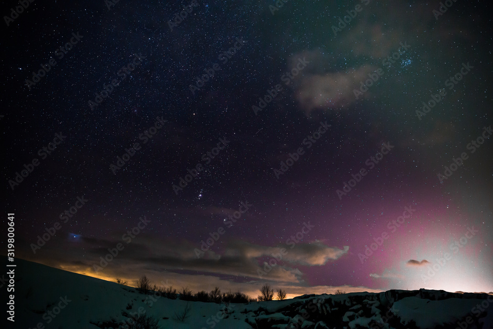 Polarlicht über Island - Aurora borealis Polarlicht über Island - Aurora borealis