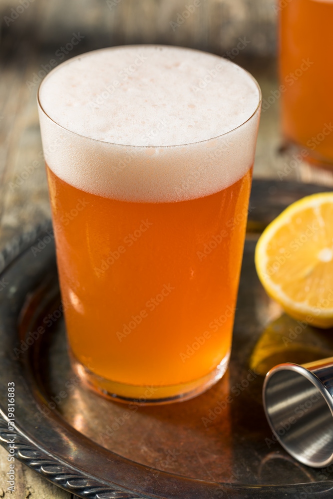 Refreshing Aperol Beer Shandy Cocktail Refreshing Aperol Beer Shandy Cocktail