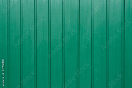 Background metallic green vertical stripes