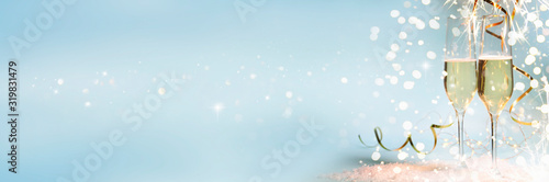 Fotografie New Years Eve celebration background