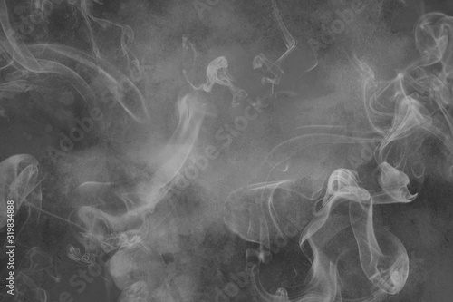Foto smoke abstract background