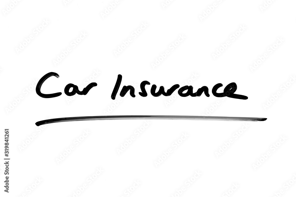 Fototapeta premium Car Insurance