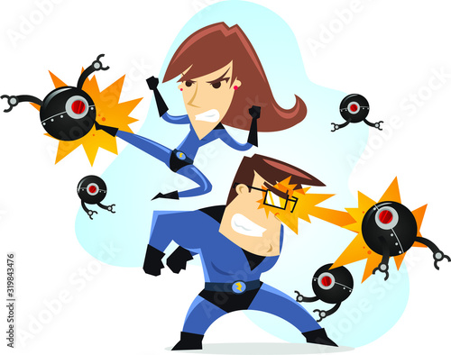 super parents fighting