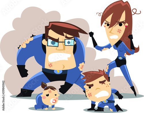 superhero family