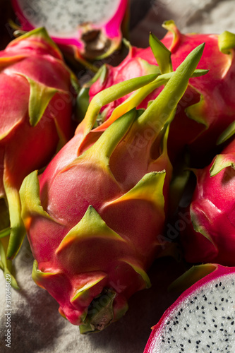 Raw Pink Organic Dragonfruit PItaya