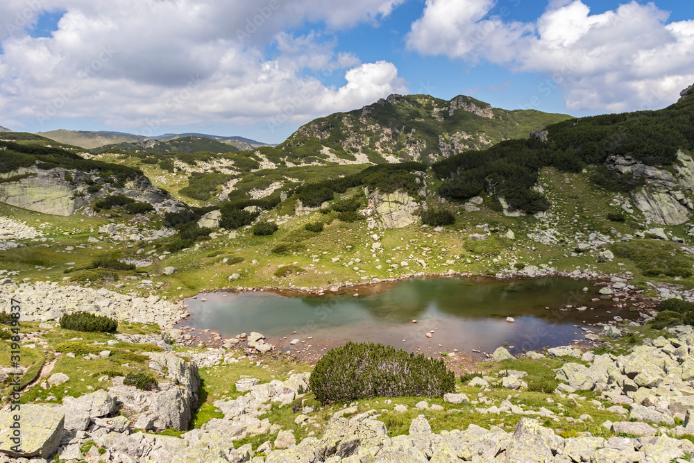 Fototapeta premium Landscape of Prekorech circus, Rila Mountain, Bulgaria