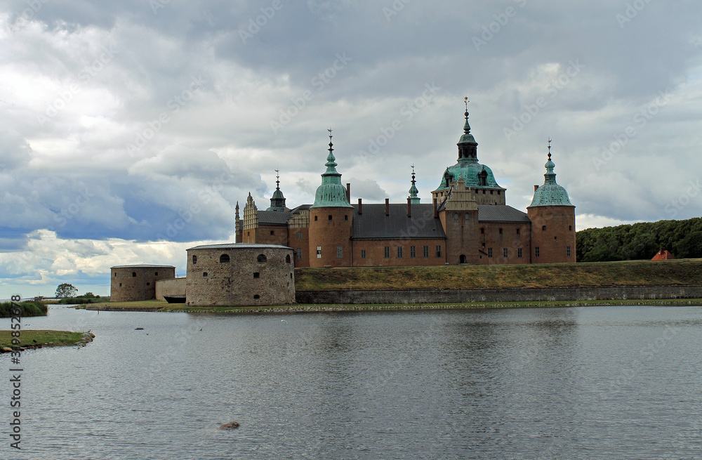 Das Schloß von Kalmar in Schweden