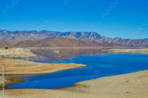 California Lake in Drought