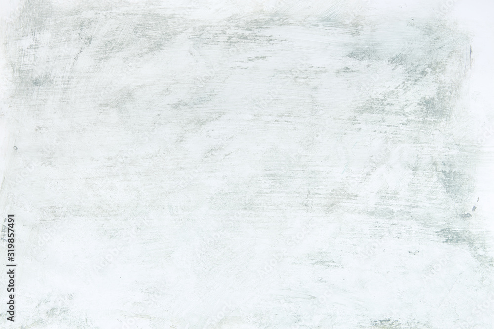 Naklejka premium Abstract washed painted with brush stokes background. Grunge textured painting draft..