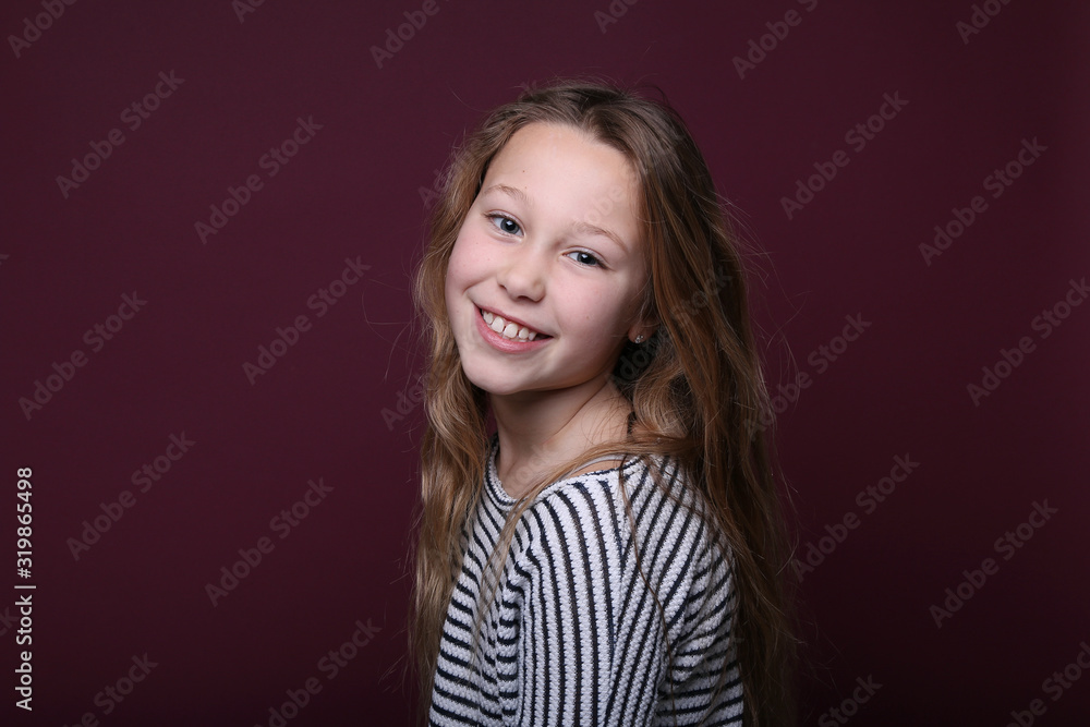 Fototapeta premium Beautiful young girl