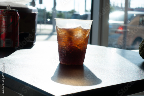 Фотография glass of cola
