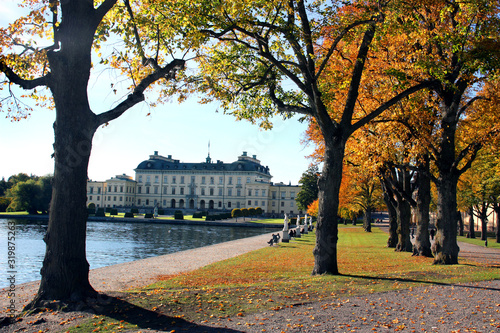 Photography Drottningholms slott på Lovön i Ekerö Kommun.
