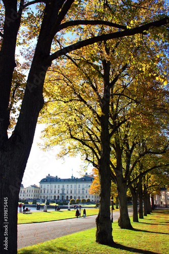 Drottningholms slott på Lovön i Ekerö Kommun photo