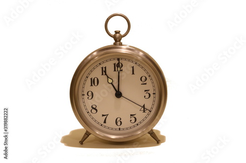 Clock png on white background