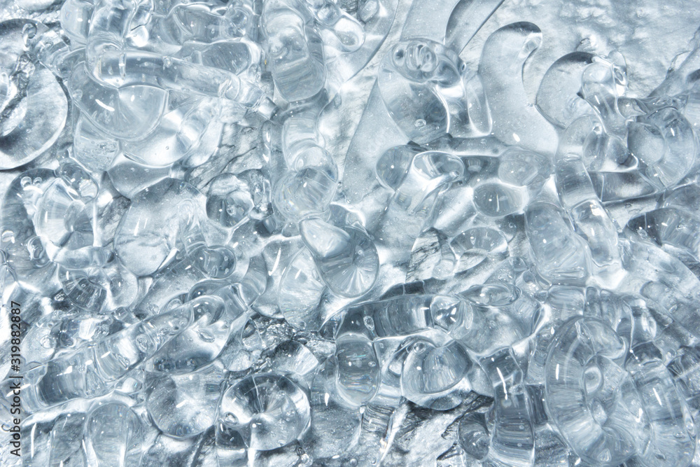 water and gel drop background 