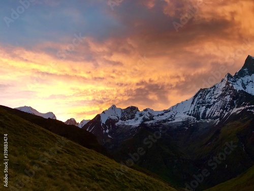 Sunrise from Annapurna Base Camp © Sam