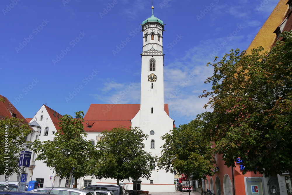 Kirchturm Kreuzherrenkloster Memmingen Kirchturm Kreuzherrenkloster Memmingen