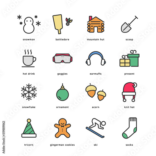 WINTER ICON SET
