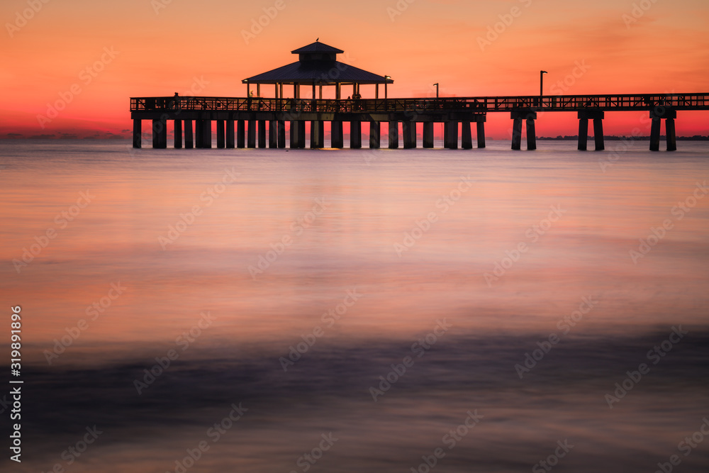 Obraz premium Plaża Fort Myers