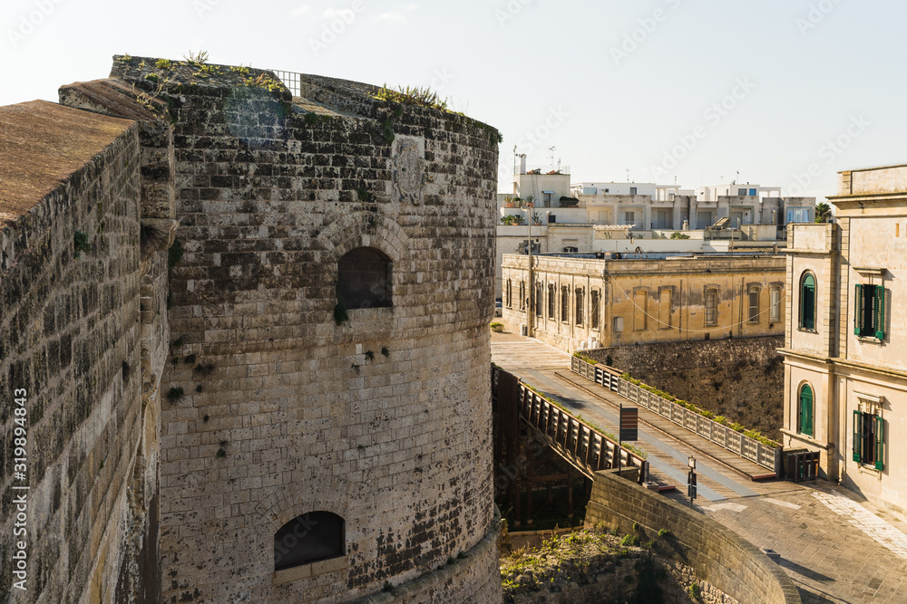 Castle Fortress in Otranto Puglia Italy