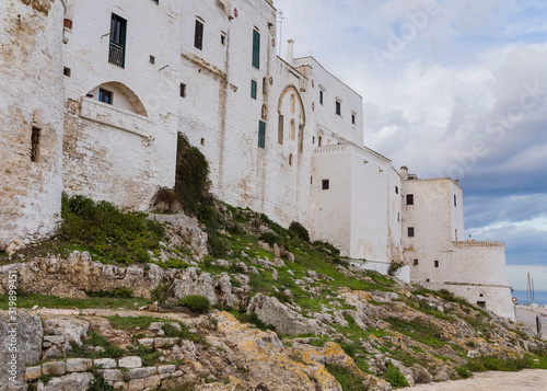 Castle fortress in Puglia Italy